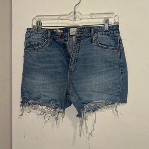 Blue Jean cutoff shorts!